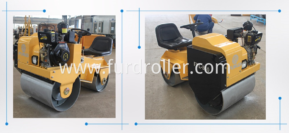 Baby Roller Compactor Machine